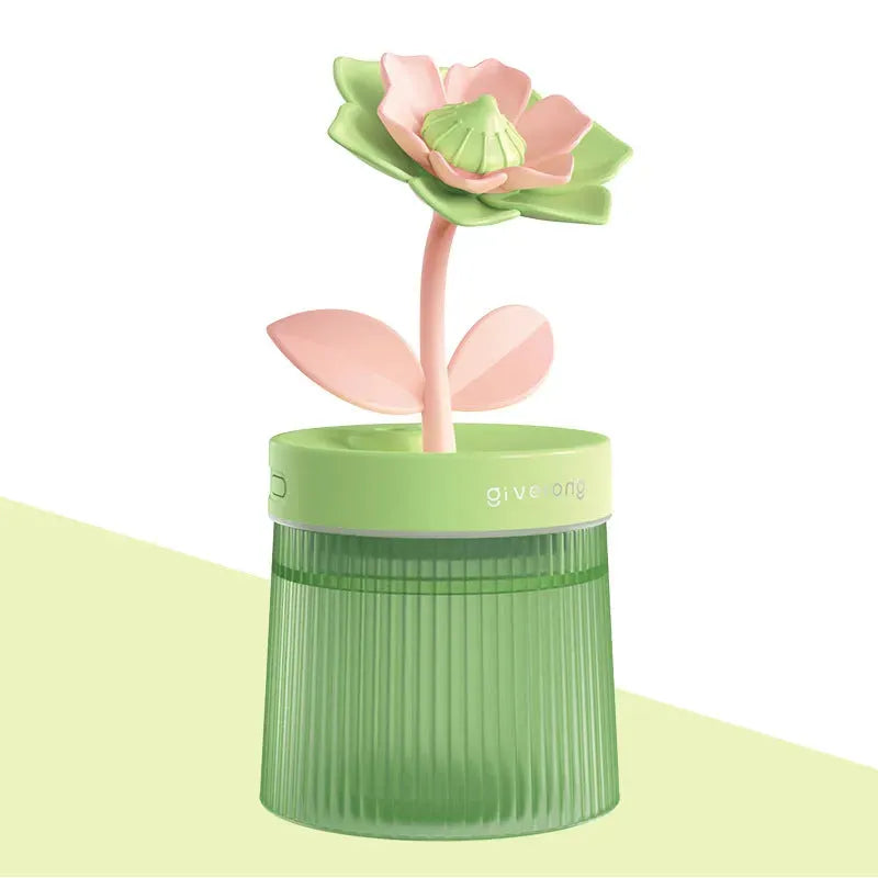Flower Air Humidifier Small Night Lamp Usb - Bellarte Enchanté Flower Air Humidifier Small Night Lamp Usb
